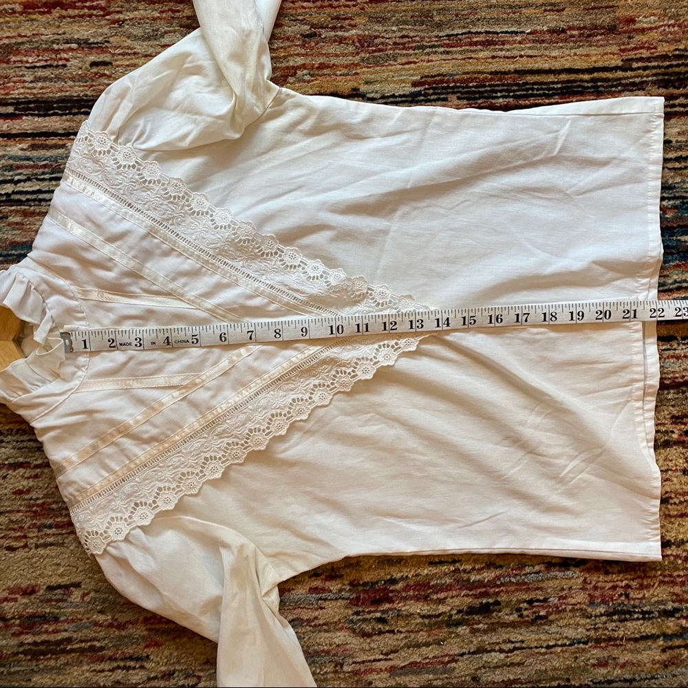 Gunne Sax / Jessica’s Gunnies Victorian Revival Blouse - Picture 5 of 11